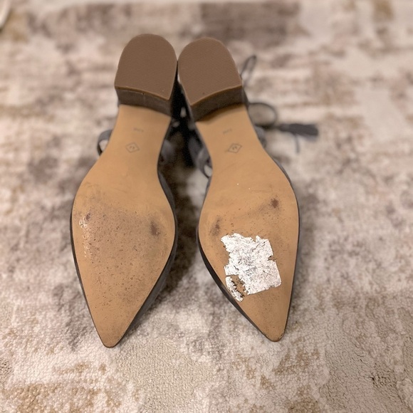 Halogen Lace-Up Pump Grey Suede - Picture 9 of 9